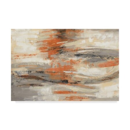 Trademark Fine Art Golden Dust Crop Orange by Silvia Vassileva, 12x19-Inch Fine Art, Multicolor